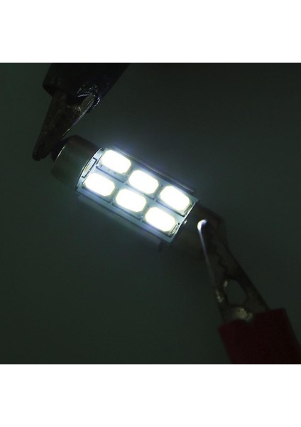 10 Adet Beyaz 5630 6smd Araba LED Canbus Iç Kubbe Haritası Ampuller (Yurt Dışından) fiyatları