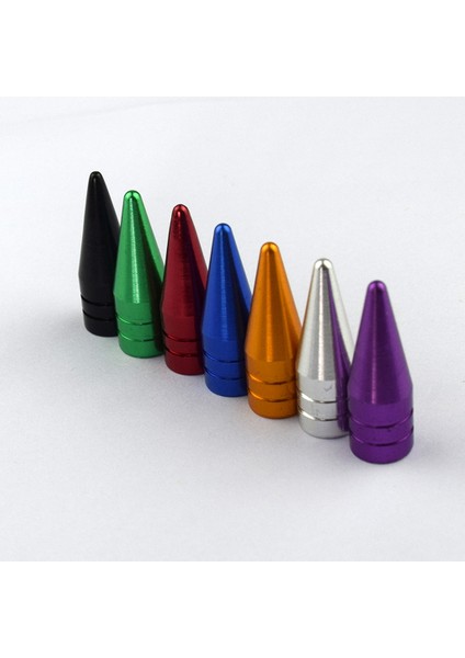 4 Adet Araba Motor Spike Lastik Toz Geçirmez Tekerlek Kök Alüminyum Vana Caps Mavi (Yurt Dışından) modelleri