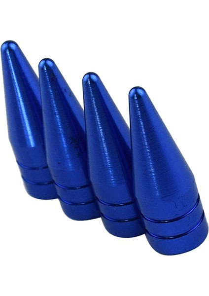 4 Adet Araba Motor Spike Lastik Toz Geçirmez Tekerlek Kök Alüminyum Vana Caps Mavi (Yurt Dışından) indirimleri