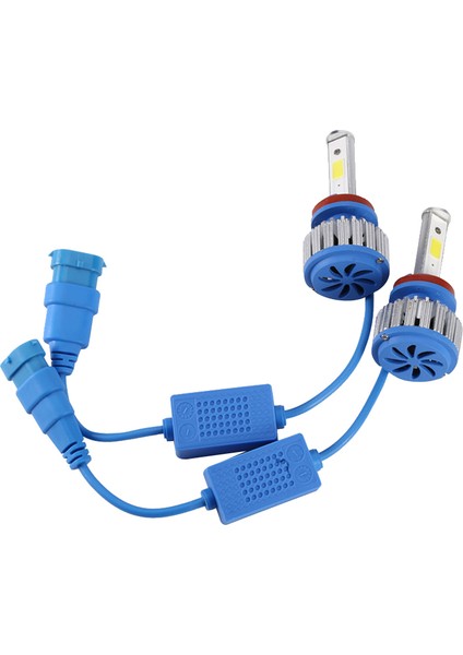 2 Adet Yedek D6 H11 30W 3500LM LED Otomatik Far Ampulleri Yüksek-Düşük Işın Beyaz (Yurt Dışından)