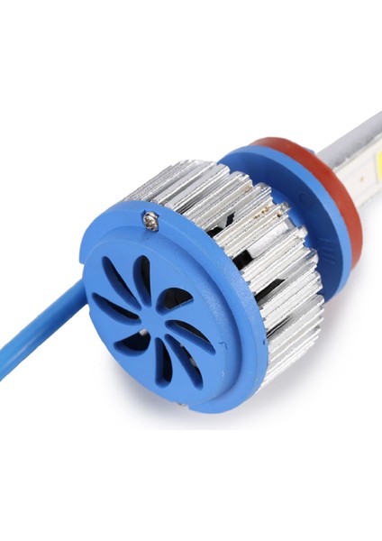 2 Adet Yedek D6 H11 30W 3500LM LED Otomatik Far Ampulleri Yüksek-Düşük Işın Beyaz (Yurt Dışından)