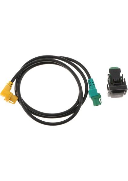 USB Aux Anahtar Soket Kablo Kablo Kablo Bağdaştırıcısı Vw Golf Mk6 (Yurt Dışından) fiyatları