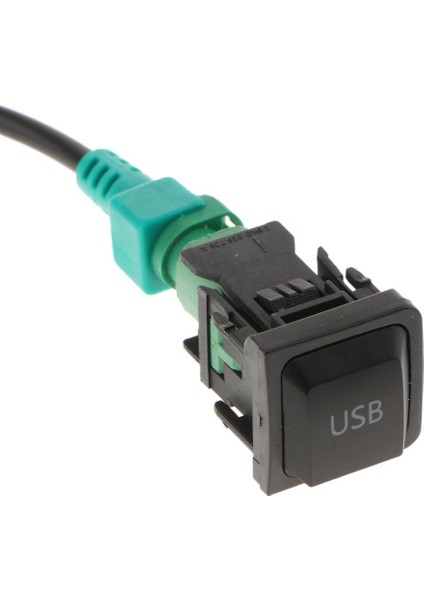USB Aux Anahtar Soket Kablo Kablo Kablo Bağdaştırıcısı Vw Golf Mk6 (Yurt Dışından) fırsatları