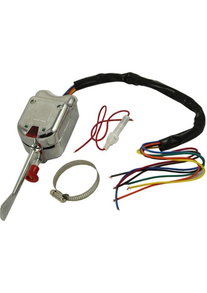 2x Chrome Universal 12V Turn Sinyal Anahtarı (Yurt Dışından) fırsatları