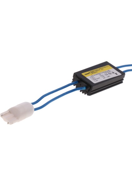 Kolay Yükle Güvenlik T10 12V Dc Yük Direnç LED Adaptör Anti Göz Kırpma Flaşı (Yurt Dışından)