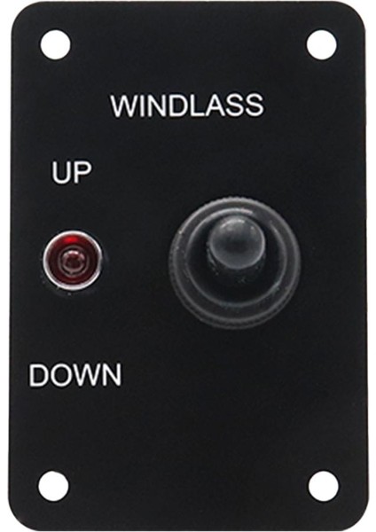 2x Ankraj Dalgalı Yukarı Aşağı Geçiş Anahtarı Kontrol Paneli Kırmızı Gösterge 12V 15A (Yurt Dışından) fiyatları