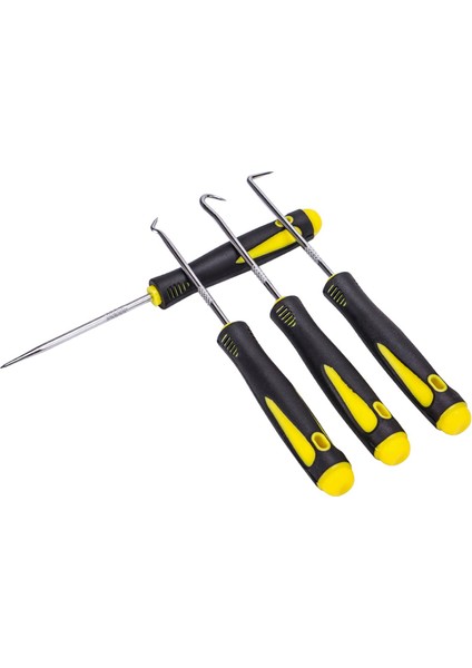 4 Adet 3 "kısa Çekme ve Kanca Probu Seti O Halka Mühür Sökücü Mekanik El Aracı (Yurt Dışından)