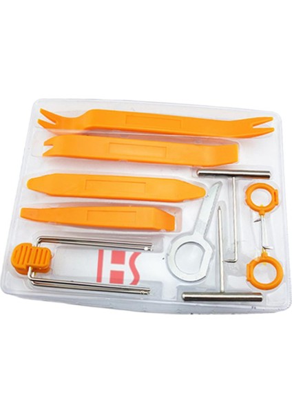 Turuncu Plastik Araba Gösterge Tablosu Panel Çıkarma Açık Alet Seti Kalıplama Evrensel (Yurt Dışından) modelleri