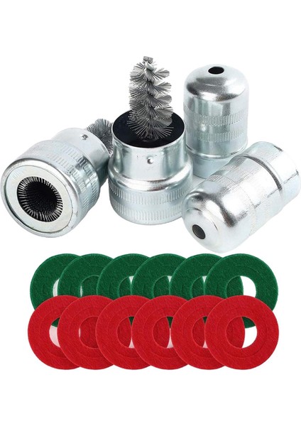 12X Pil Terminali Anti-Korozyon Rondelaları 2 Adet Araba Teknesi Için Temizleme Fırçası (Yurt Dışından)