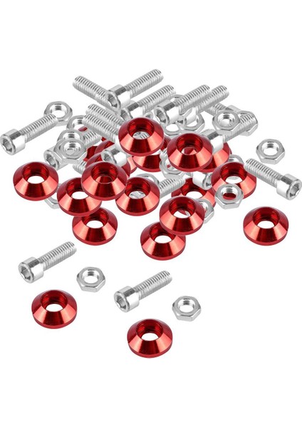 Plaka Çerçevesi Motor Bay Tampon - Kırmızı (Yurt Dışından) fiyatları