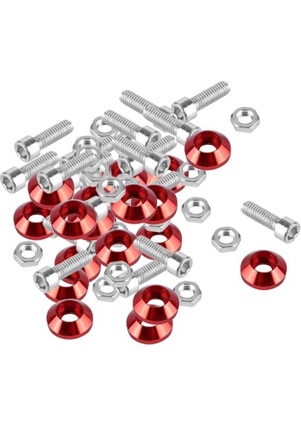 Plaka Çerçevesi Motor Bay Tampon - Kırmızı (Yurt Dışından) indirimleri