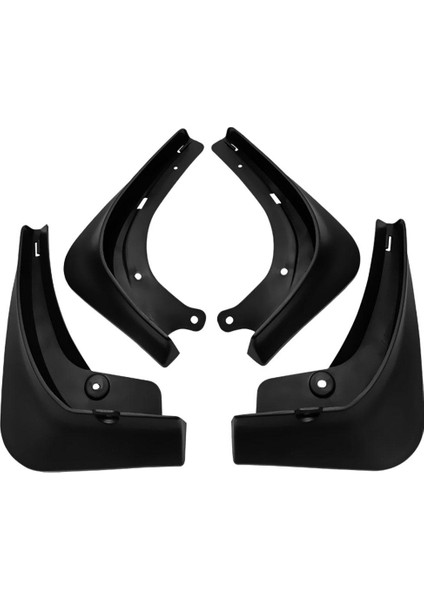 4 Adet Çamur Fleps Sıçrama Korumaları Modifikasyon Aksesuarları Tesla 3 (Yurt Dışından)