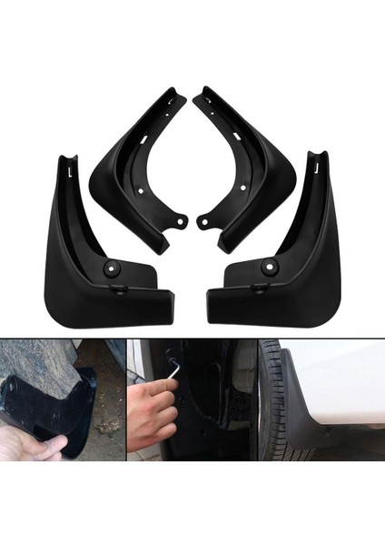 4 Adet Çamur Fleps Sıçrama Korumaları Modifikasyon Aksesuarları Tesla 3 (Yurt Dışından) fırsatları