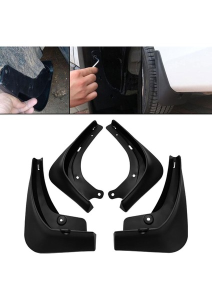 4 Adet Çamur Fleps Sıçrama Korumaları Modifikasyon Aksesuarları Tesla 3 (Yurt Dışından) indirimleri