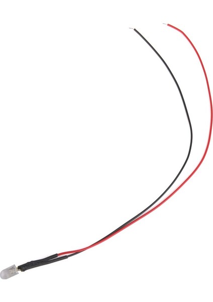 20 Adet Önceği Kablolu Temizle LED 5mm Çap Araba Tekne Dekor Işık Lambası Çeşitli Renk Yeşil (Yurt Dışından)