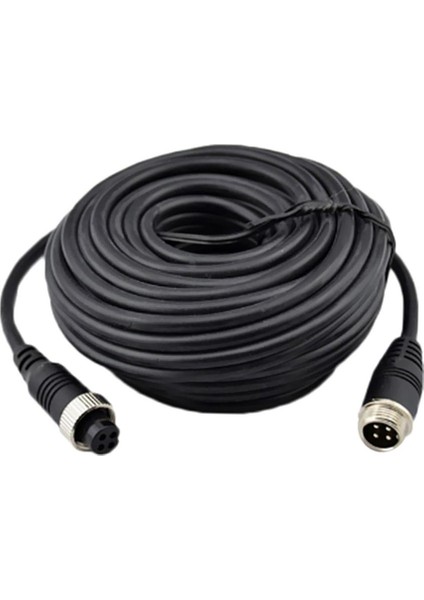 4 Pins Kadın Erkek Uzatma Kablosu Araba Video Dikiz Kamera Için 20 M (Yurt Dışından)