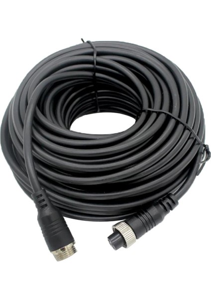 4 Pins Kadın Erkek Uzatma Kablosu Araba Video Dikiz Kamera Için 20 M (Yurt Dışından)
