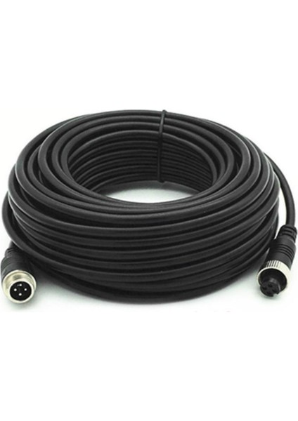 4 Pins Kadın Erkek Uzatma Kablosu Araba Video Dikiz Kamera Için 20 M (Yurt Dışından)