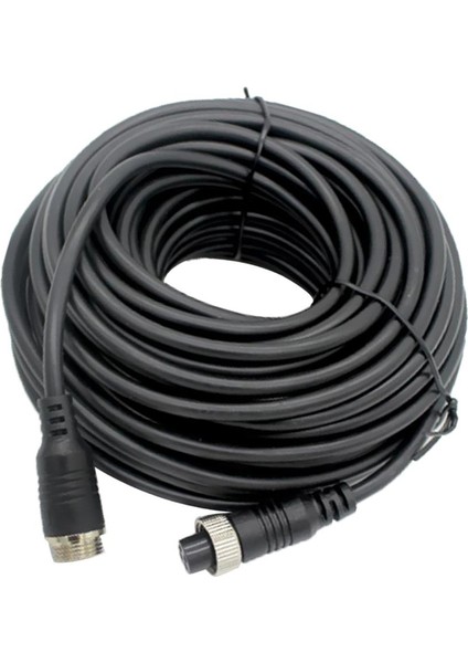 4 Pins Kadın Erkek Uzatma Kablosu Araba Video Dikiz Kamera Için 20 M (Yurt Dışından)