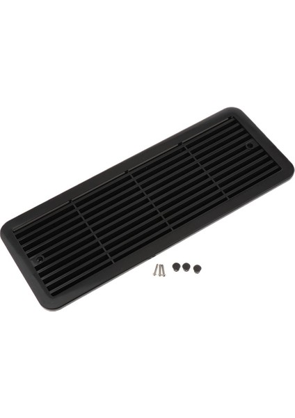 2 Adet Rv Camper Kester Yan Hava Hava Havalandırma Outlet Grille Kapak 480*185MM Siyah (Yurt Dışından)