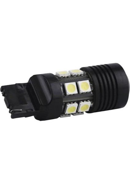2x T20 7440 5050 12SMD Yüksek Güçlü Beyaz LED Araba Işıkları Ampul Kuyruk Sinyali (Yurt Dışından) modelleri
