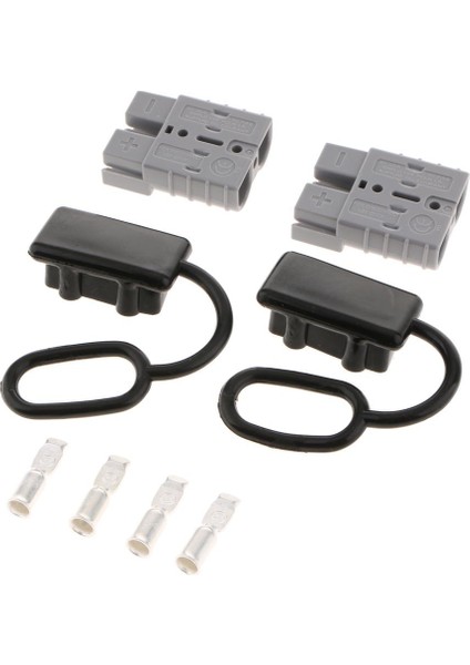 Batarya Hızlı Bağlayın Tel Koşum Fiş Kiti 50A 6-10 Awg Batarya Kablosu Hızlı (Yurt Dışından)