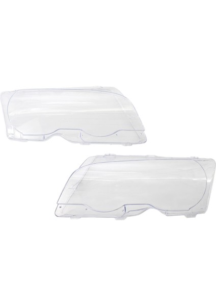 Bmw 3 E46 1999-2002 Için Çift Far Lens Kapağı 2 Kapalı Kurulumu Kolay (Yurt Dışından) fiyatları