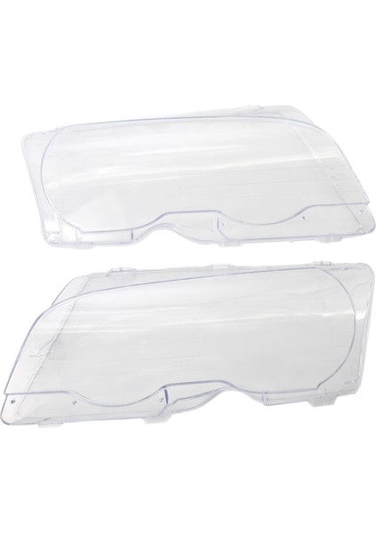 Bmw 3 E46 1999-2002 Için Çift Far Lens Kapağı 2 Kapalı Kurulumu Kolay (Yurt Dışından) modelleri