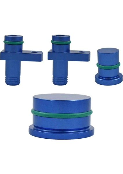 Pcv Reroute Fittings With Resonator Flug Blue Gm 6.6l Duramax Için Uyuyor 04-10 (Yurt Dışından)