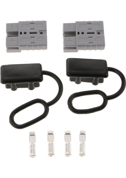 Batarya Hızlı Bağlayın Tel Koşum Fiş Kiti 50A 6-10 Awg Batarya Kablosu Hızlı (Yurt Dışından)