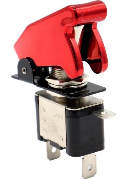 Araba Yarışı Ateşleme Anahtarı Paneli 12V Kırmızı LED Motor Kol Düğmesi Düğmesi (Yurt Dışından) fiyatları