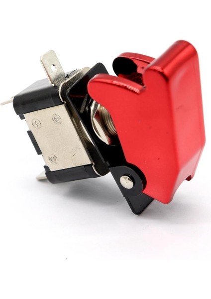 Araba Yarışı Ateşleme Anahtarı Paneli 12V Kırmızı LED Motor Kol Düğmesi Düğmesi (Yurt Dışından) fırsatları