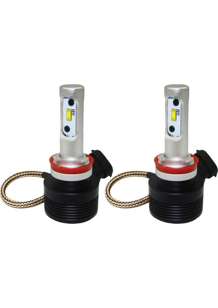 2 Adet H11 36W 4600LM Araba LED Far Ampul Dönüşüm Kiti Yüksek Low Işın (Yurt Dışından)