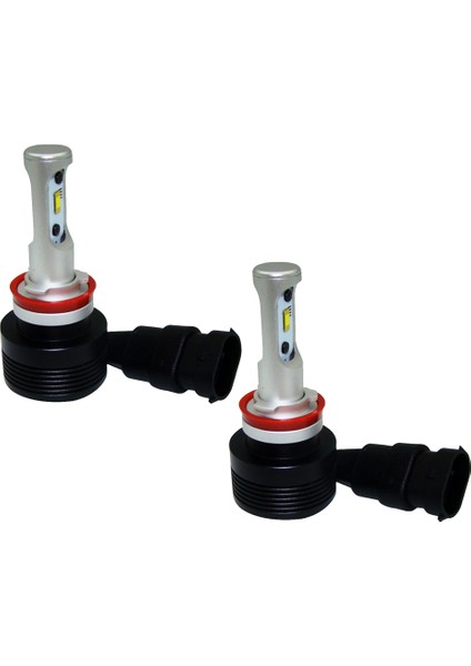 2 Adet H11 36W 4600LM Araba LED Far Ampul Dönüşüm Kiti Yüksek Low Işın (Yurt Dışından)