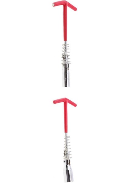 2x Evrensel Motosiklet Araba Buji Soket Anahtarı 16MM 21MM Çıkarma (Yurt Dışından)