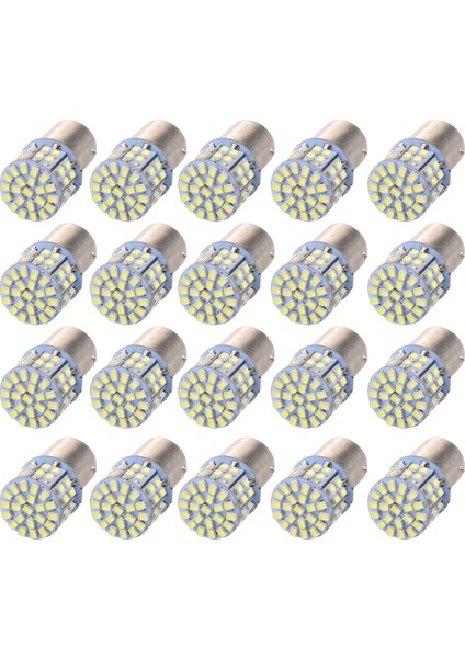 20 Adet 1156 Beyaz 50 Smd LED Araba Dönüş Sinyal Kuyruğu Durdurma Fren Lambaları (Yurt Dışından) modelleri