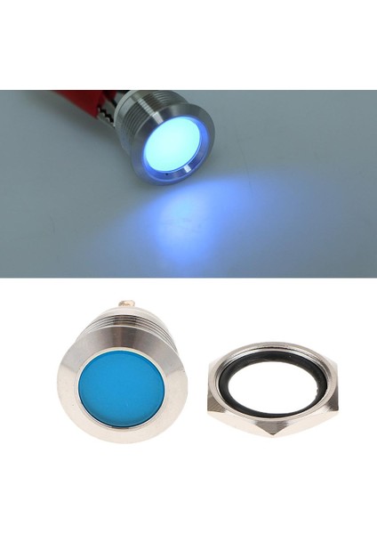 DC12V 19MM Araba Motosiklet Paneli Gösterge Işığı Wrie Kurşunları (Yurt Dışından) modelleri