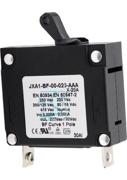 15A 1 Kutup Hidrolik Devre Kesici Ac Dc Devre Kesici Anahtarlar (Yurt Dışından) fırsatları