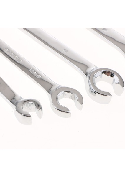 6 Parça Ekstra Uzun Çift Uçlu Açık Flare Somun Wrencheset 6MM-24MM (Yurt Dışından) modelleri