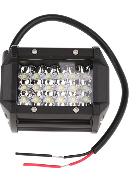 4'' 72W 9-30V Araba Tekne Kamyonu Dörtlü Satır LED Iş Işık Sürüş Sis Spot Ampul Uzun (Yurt Dışından)