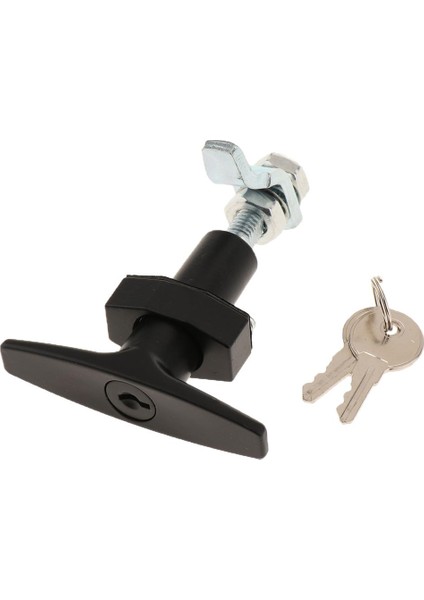 Kamyon Topper Komple Araç Kutusu Kabine T-Kolu Garaj Kilidi 2 Tuşlu Set (Yurt Dışından) indirimleri