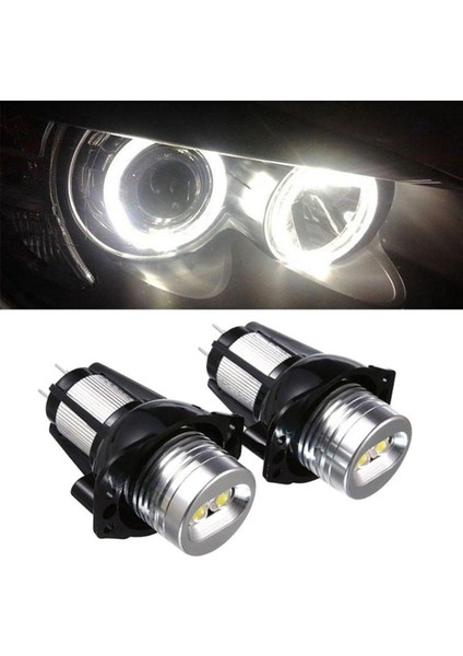 2x Melek Gözleri Ampul 12W 12V Bmw E90 E91 05-08 Acc ile Uyumlu (Yurt Dışından)