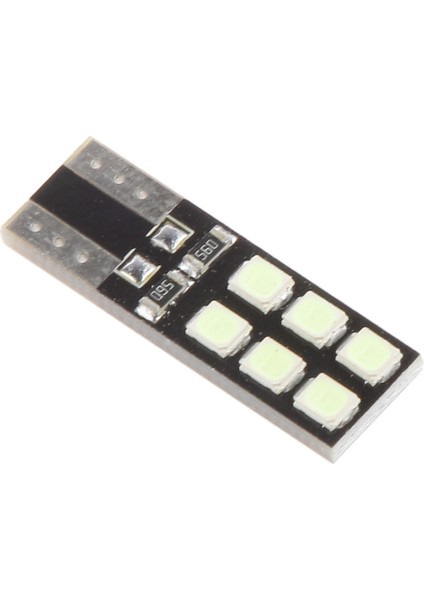 5 Adet T10-12SMD-3528 LED Araba Canbus Hatası Lisans Ampulleri Buz Mavi (Yurt Dışından)