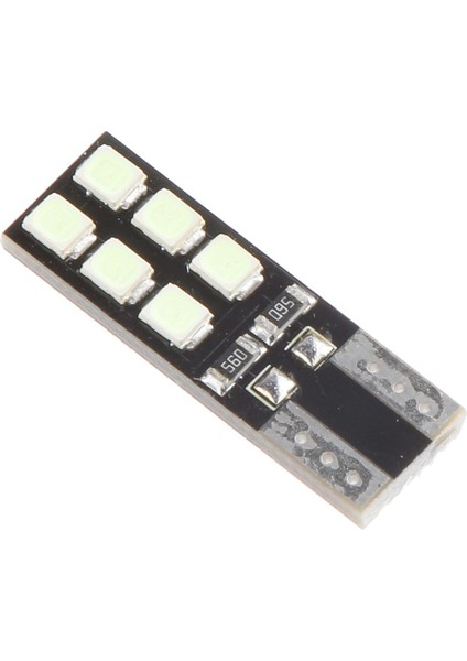 5 Adet T10-12SMD-3528 LED Araba Canbus Hatası Lisans Ampulleri Buz Mavi (Yurt Dışından)