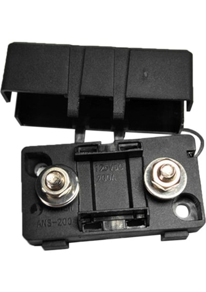 Ans Sigorta Fusebox Tutucu Su Geçirmez Kapak Arabası Rv Motosiklet 50A+80A (Yurt Dışından)