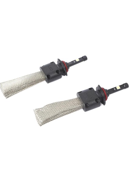 2 Adet 9005 36W 8000LM Araba LED Far Far Ampulü 6500K Beyaz (Yurt Dışından)