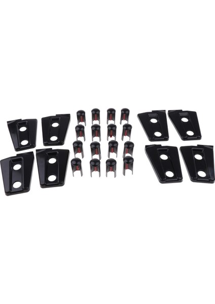 8 Menteşe 4 Dr Araba Kapı Menteşe Kapağı Kaplama (Yurt Dışından)