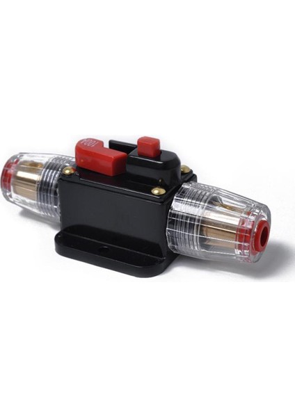 12 V Araba Ses Agu Sigorta Tutucu 4-8 Awg Inline Devre Kesici 100A (Yurt Dışından)