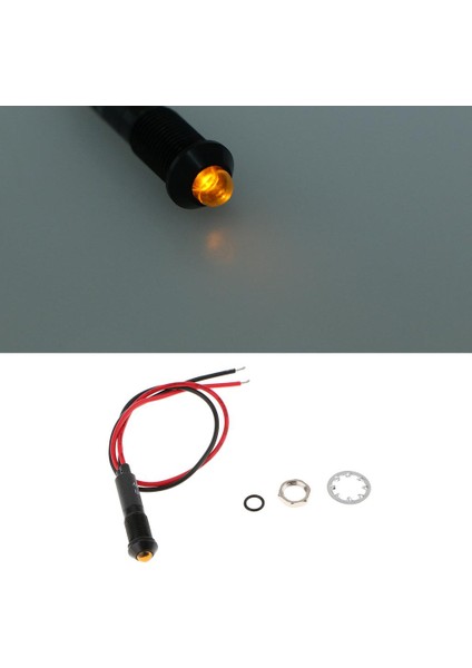 LED Gösterge Işık Uyarı Işık Paneli DC24V 8mm (Yurt Dışından) fiyatları