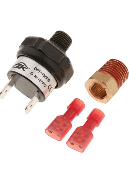 Klima Kontrol Valfi Kompresör Basınç Anahtarı 120-150PSI 3 8 (Yurt Dışından)